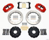 Wilwood Narrow Superlite 6R Front Hat Kit 13.06in Red Backdraft Cobra (BMW E36 Based) - Wilwood - part 140-10968-R - TLNS Motorsports