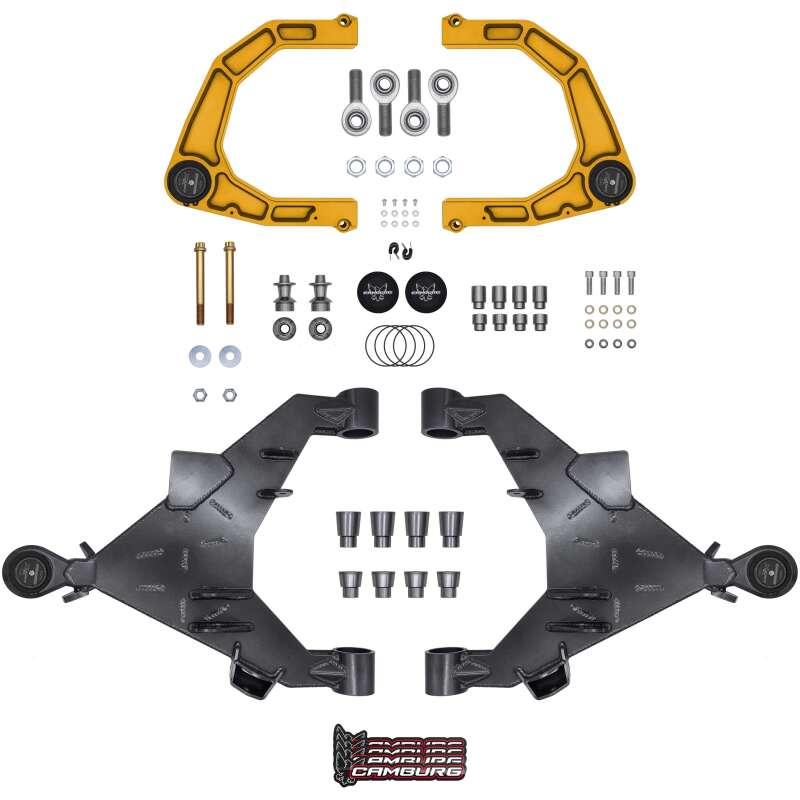 Camburg 22-25 Toyota Tundra 2wd/4wd Trail Series L/T Kit (BILLET UCA) (GOLD) - Camburg - part CAM-310217-K-GLD - TLNS Motorsports
