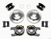 Wilwood D154 P/S Park Brake Kit 12 Bolt 2.75in offset Staggered Shock - Wilwood - part 140-12570 - TLNS Motorsports