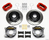 Wilwood Dynapro Low-Profile 11.00in P-Brake Kit Drill-Red Impala 59-64 / Corvette 57-62 - Wilwood - part 140-11827-DR - TLNS Motorsports
