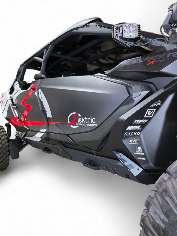 Elektric Offroad 2024+ Can Am Maverick R Volt Rocker Guard (4 Seat) - Elektric Off Road - part RQRGA0001 - TLNS Motorsports