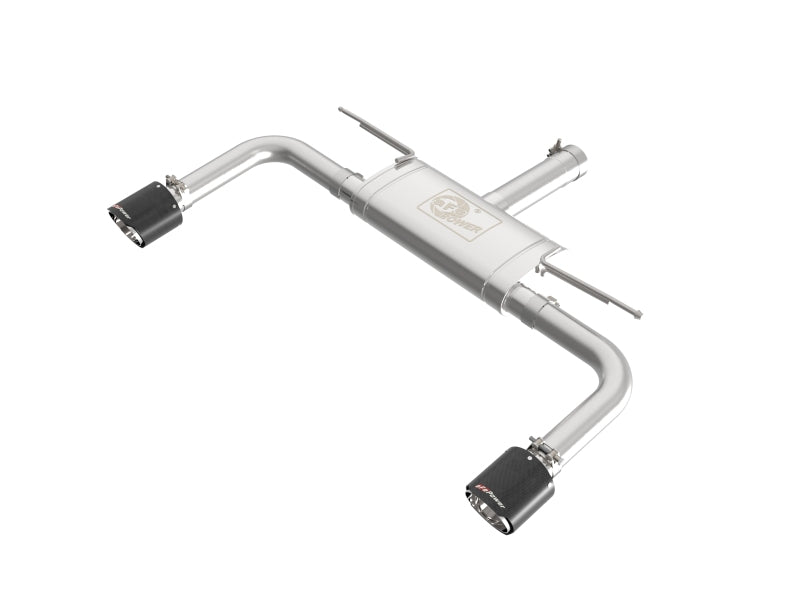 aFe MACHForce XP Exhausts Axle-Back 21-24 BMW 228i 2.0T (SS w/ Carbon Tips) - aFe - part 49-36355-C - TLNS Motorsports