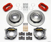 Wilwood Forged Dynalite P/S Park Brake Kit Red 55-57 Chevy 2.34in Offset - Wilwood - part 140-11348-R - TLNS Motorsports
