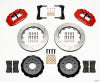 Wilwood Narrow Superlite 6R Front Hat Kit 13.06in Red 2005-2014 Mustang - Wilwood - part 140-9109-R - TLNS Motorsports