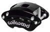 Wilwood Caliper-D154-Black 1.62/1.62in Pistons 0.81in Disc - Wilwood - part 120-11873-BK - TLNS Motorsports