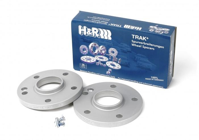 H&R Trak+ 18mm DRM Wheel Spacer 4/100 Bolt Pattern 54.1 Center Bore Stud 12x1.5 Thread - part 3624542 - TLNS Motorsports