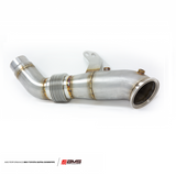 AMS Performance MKV A90  Stainless Steel Race Downpipe Toyota Supra - (2020+) - 38.05.0001-1