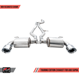 AWE Non-Resonated Touring Edition Exhaust for A90 Toyota Supra (2020+) - 3020-32058, 3020-33072