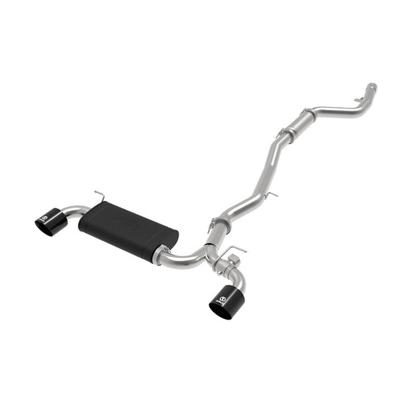 AFE Takeda 3" to 2-1/2" 304 Stainless Steel Cat-Back Exhaust System - Toyota Supra (2020+) - afe49-36043-B